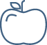 Animated apple icon